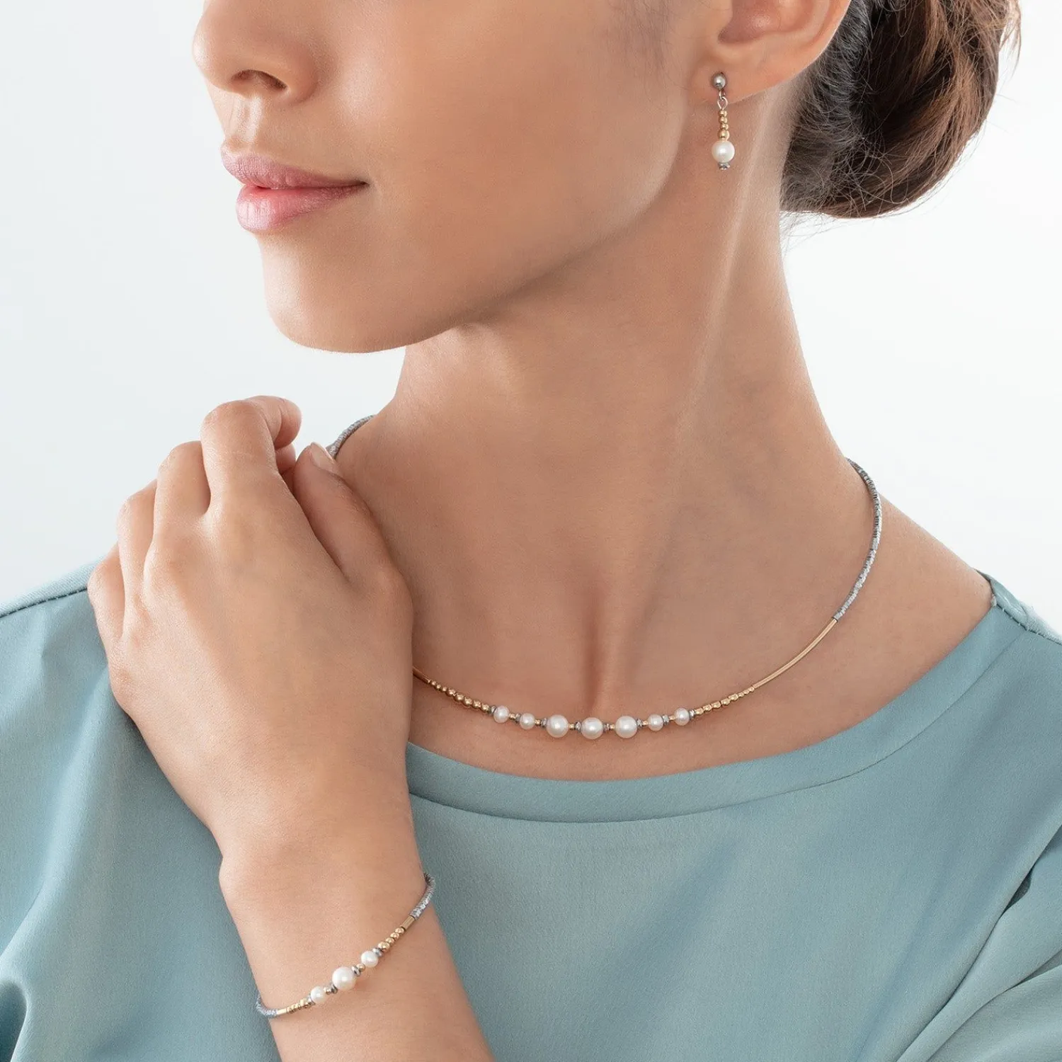 armband_classic_princess__2.webp COEUR DE LION Armband Classic Princess Süßwasserperlen Bicolor- Perlenarmbänder