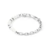 COEUR DE LION Armband Pearls Fusion Gliederkette Weiß- Unisex Edition