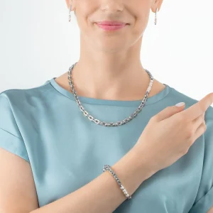 COEUR DE LION Armband Shape Shifter Süßwasserperlen Silber- Perlenarmbänder