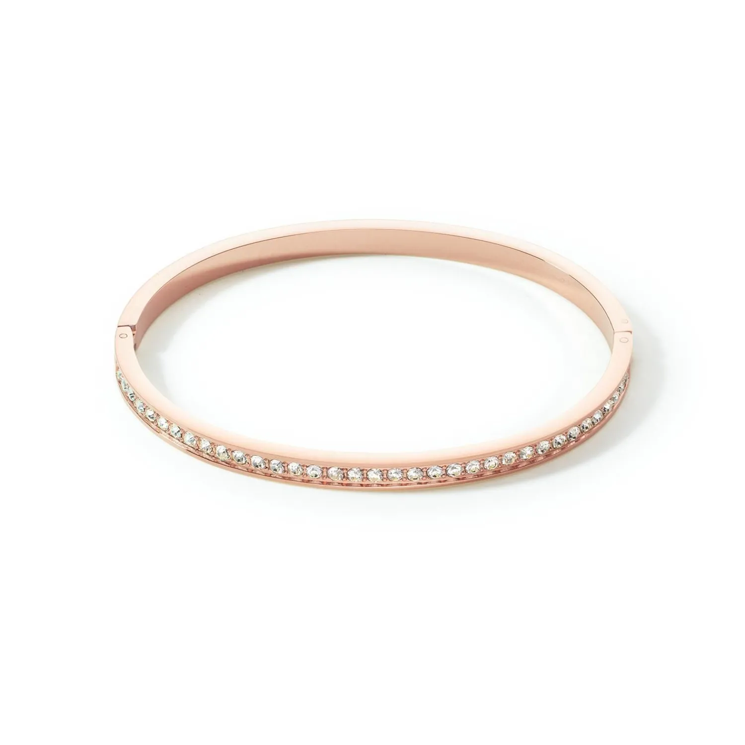 armreif_edelstahl__krista_0-1.webp COEUR DE LION Armreif Edelstahl & Kristalle Roségold Kristall 17- Coeur Essentials