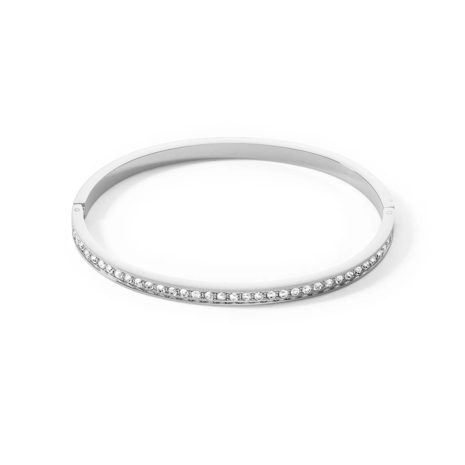 armreif_edelstahl__krista_0-12.webp COEUR DE LION Armreif Edelstahl & Kristalle Silber Kristall 17- Kristallarmbänder