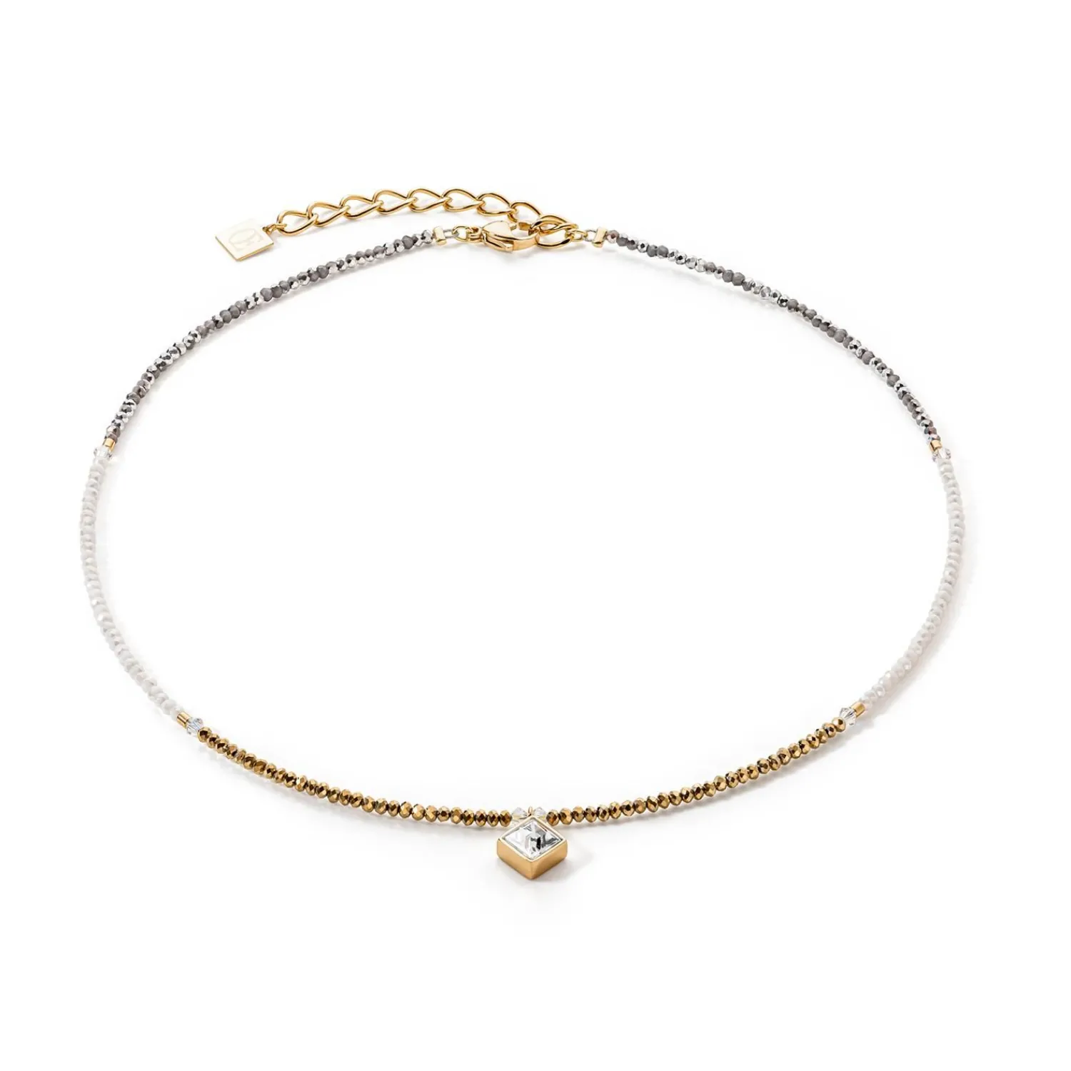 brillante_quadratische_ha_0.webp COEUR DE LION Brillante quadratische Halskette Gold-Kristall- Hochzeit