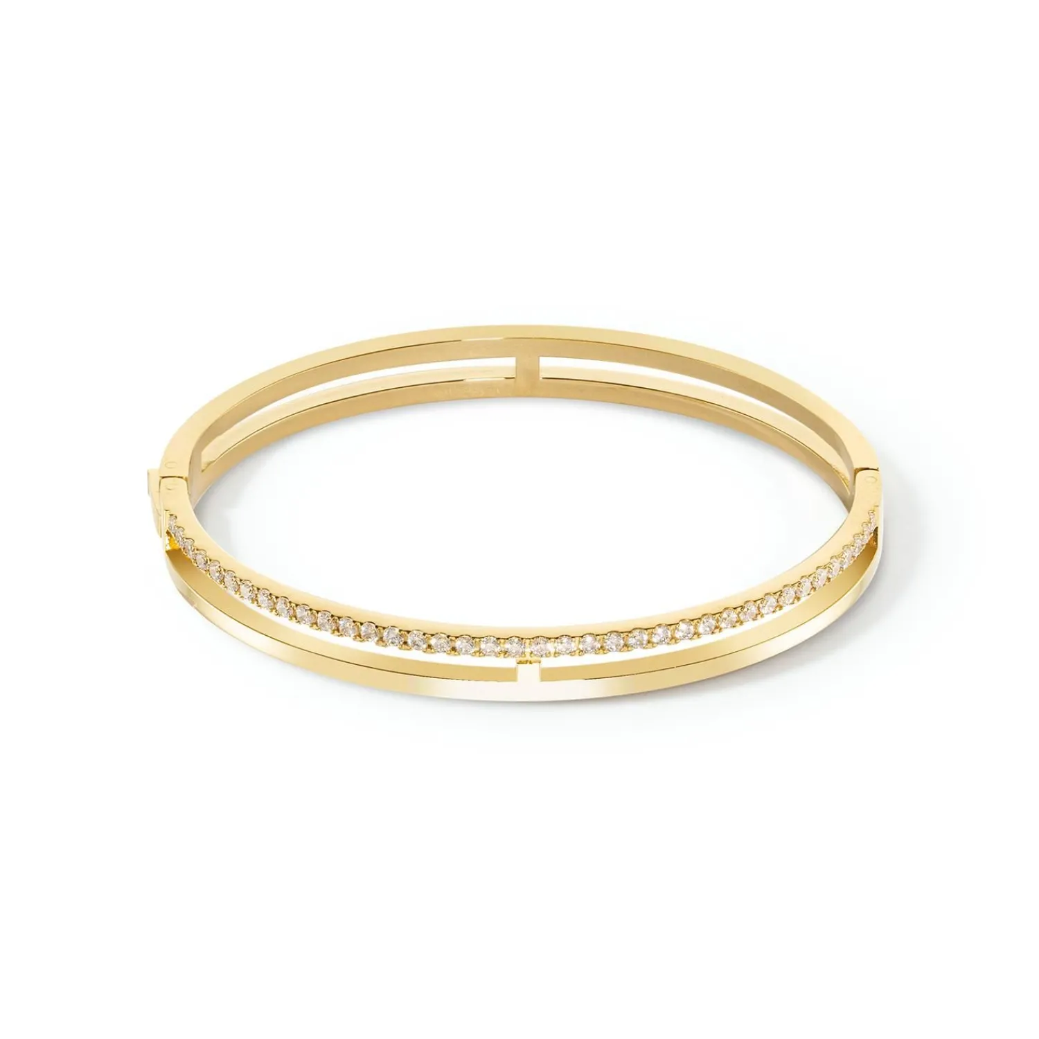 eternal_unity_armreif_gol_0.webp COEUR DE LION Eternal Unity Armreif Gold-Kristall- Coeur Essentials