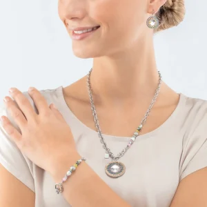 COEUR DE LION Gentle Guardian Armband Pastell- Echter Stein