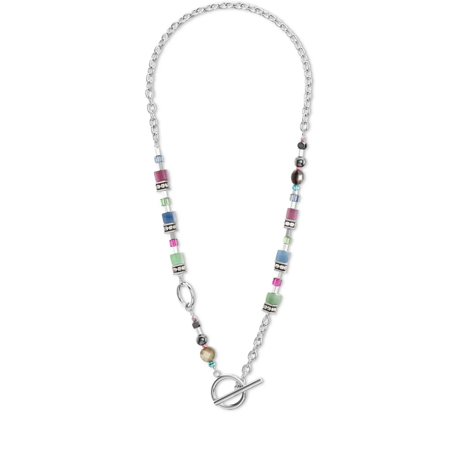 geocube_fusion_halskette__4-1.webp COEUR DE LION Geocube® Fusion Halskette Mehrfarbiger Edelstein- Multiwear-Halsketten