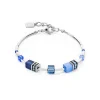 COEUR DE LION Geocube® Iconic Lite Armband Blau- Geocube® Armbänder