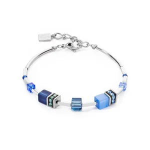COEUR DE LION Geocube® Iconic Lite Armband Blau- Geocube® Armbänder