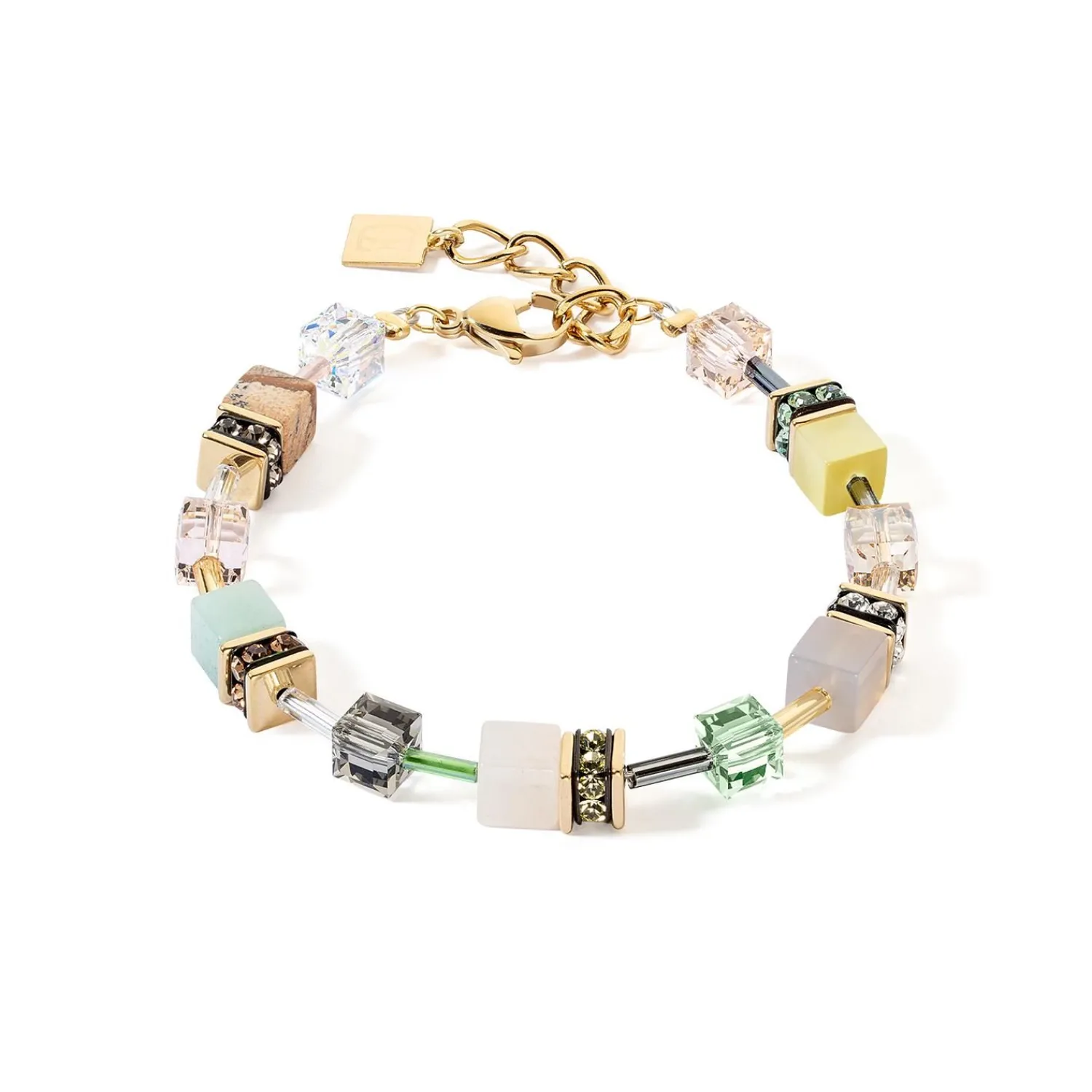 geocube_iconic_precious_a_0-27.webp COEUR DE LION Geocube® Iconic Precious Armband Mehrfarbig Sanft- Geocube® Armbänder