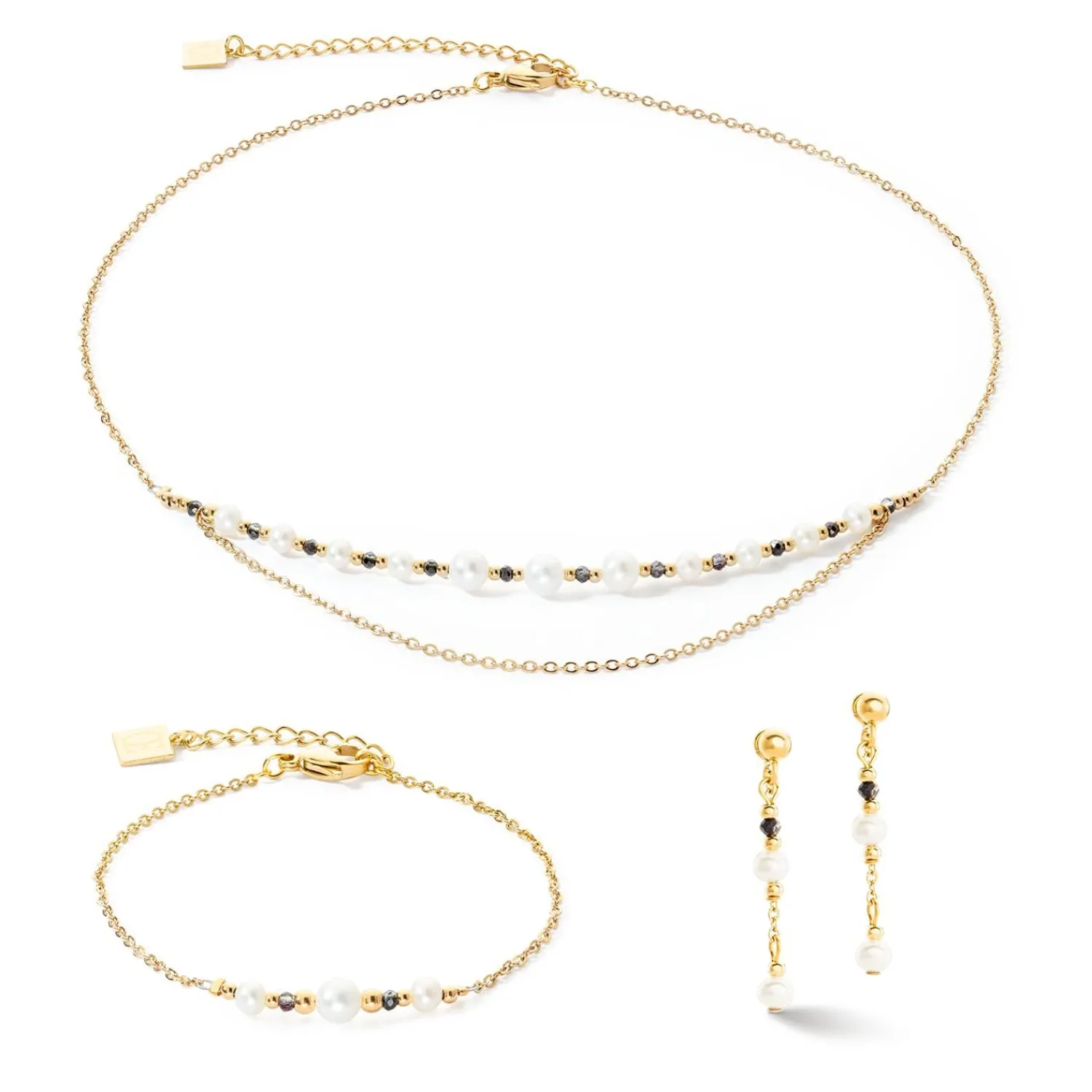 halskette_moderne_prinzes_1.webp COEUR DE LION Halskette Moderne Prinzessin Süßwasserperlen Gold- Perlenketten