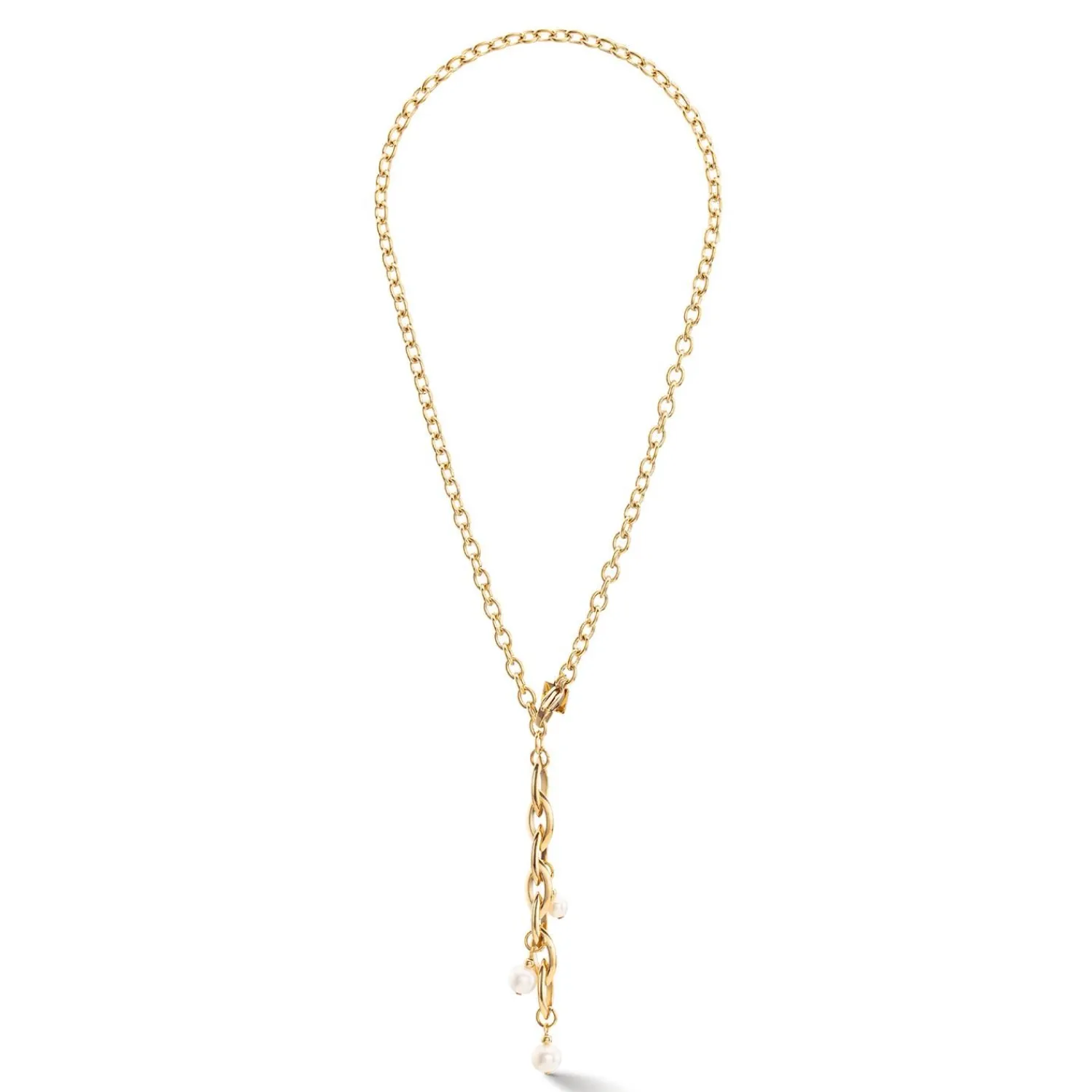 halskette_y_navette_swass_0-1.webp COEUR DE LION Halskette Y Navette Süßwasserperlen Gold- Halsketten mit Anhänger