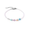 COEUR DE LION Joyful Colors Armband Rosa-Mehrfarbig- Fröhliche Farben
