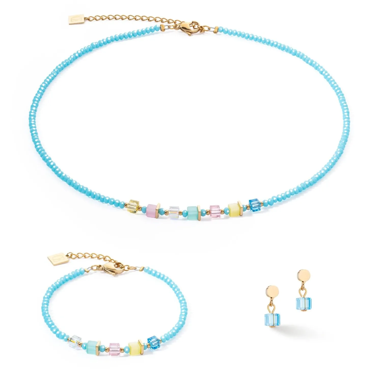 joyful_colors_ohrringe_tr_1-1.webp COEUR DE LION Joyful Colors Ohrringe Türkis-Mehrfarbig- Ohrstecker