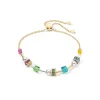 COEUR DE LION Joyful Cubes & Pearls Armband Mehrfarbig- Perlenarmbänder