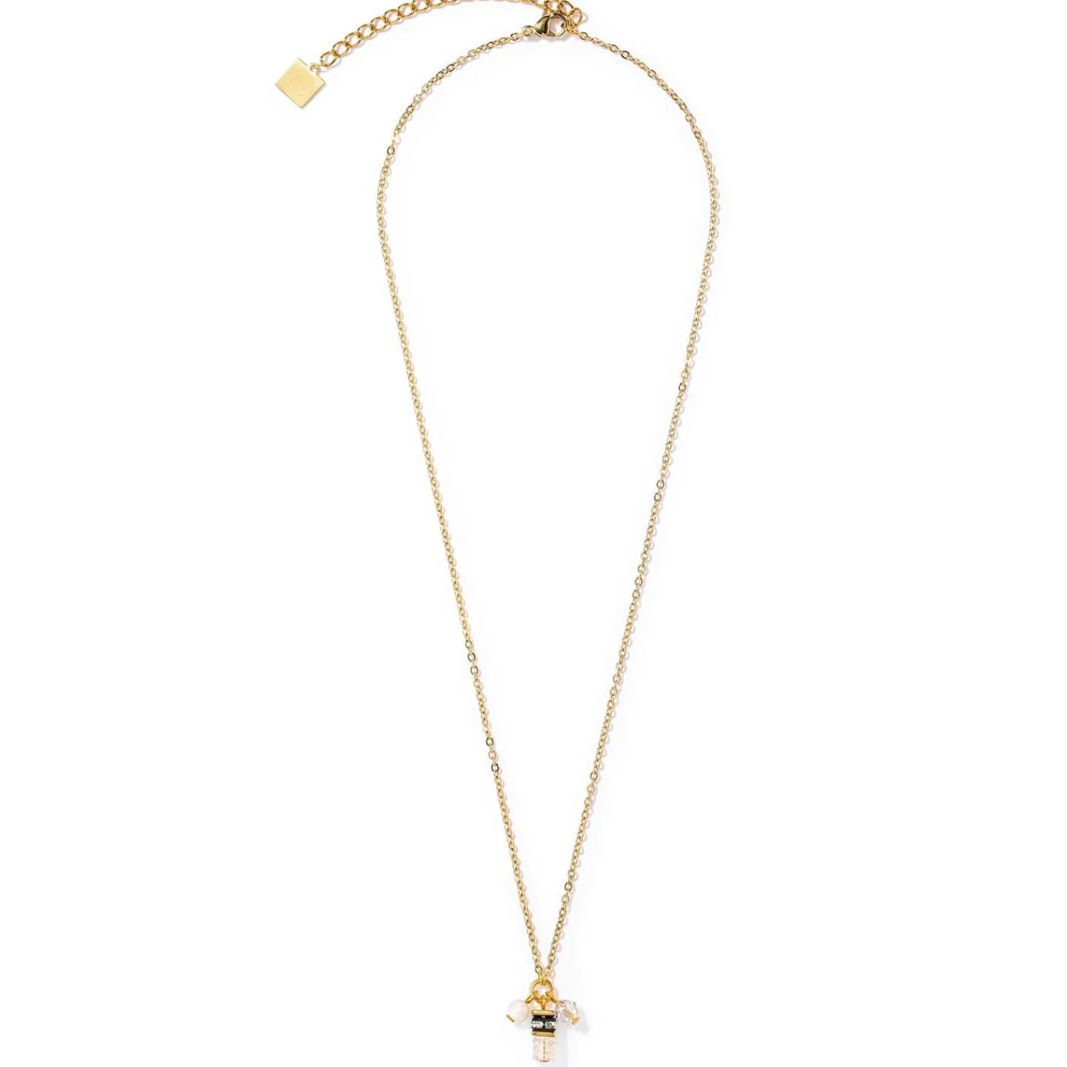 kleine_guardianhalskette__0-1.webp COEUR DE LION Kleine Guardian-Halskette Weiß- Halsketten mit Anhänger