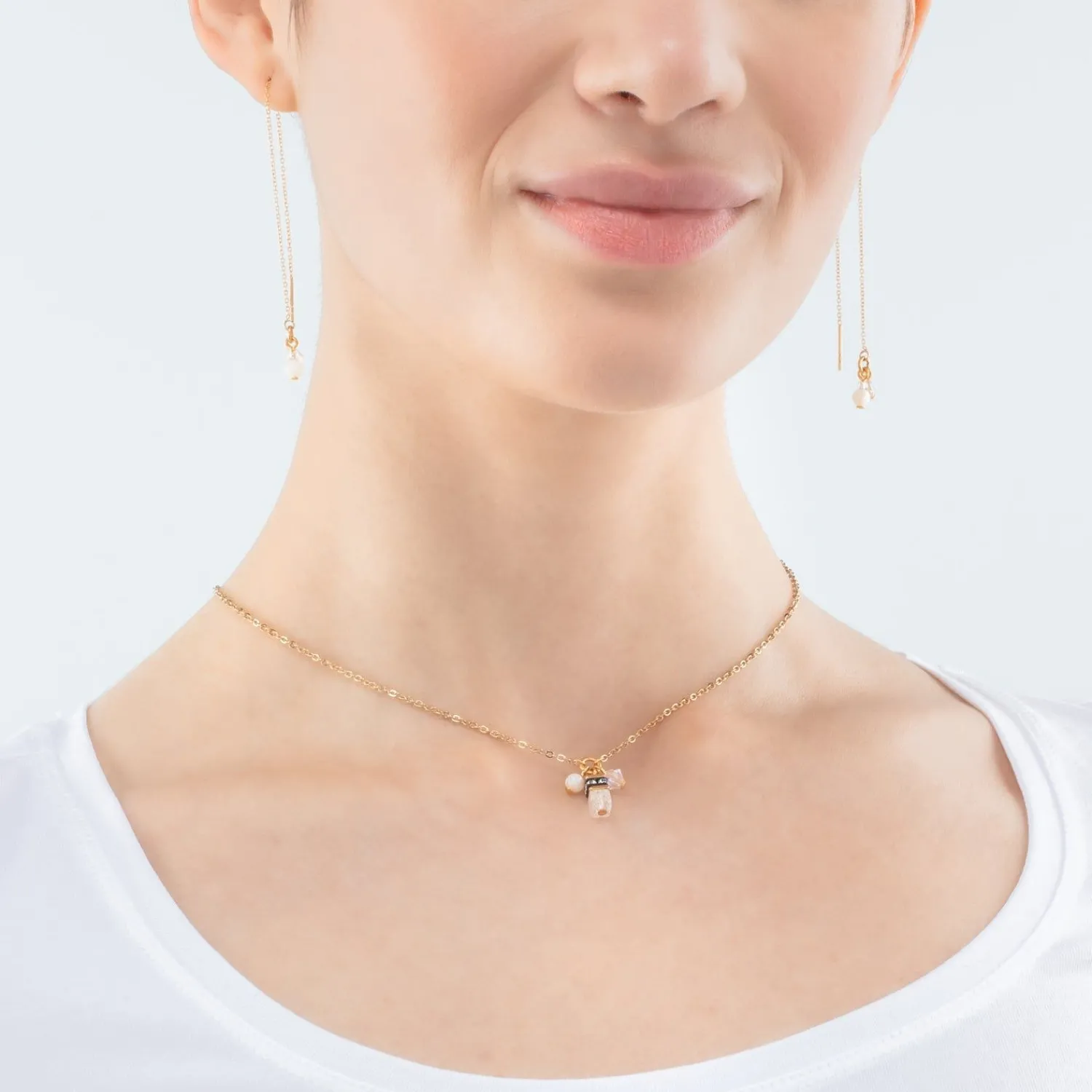 kleine_guardianhalskette__2-1.webp COEUR DE LION Kleine Guardian-Halskette Weiß- Halsketten mit Anhänger