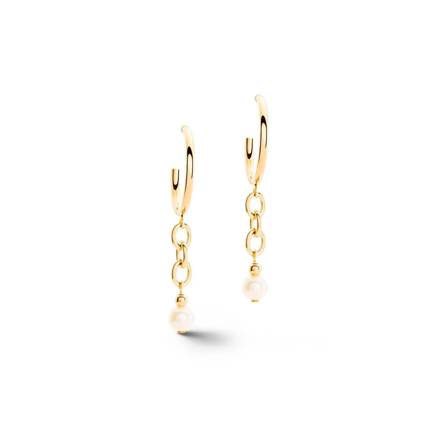 ohrringe_creole_y_navette_0-1.webp COEUR DE LION Ohrringe Creole Y Navette Süßwasserperlen Gold- Creolen