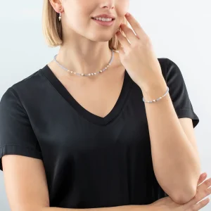 COEUR DE LION Ohrringe Little Twinkle Pearl Mix Hellblau- Ohrstecker