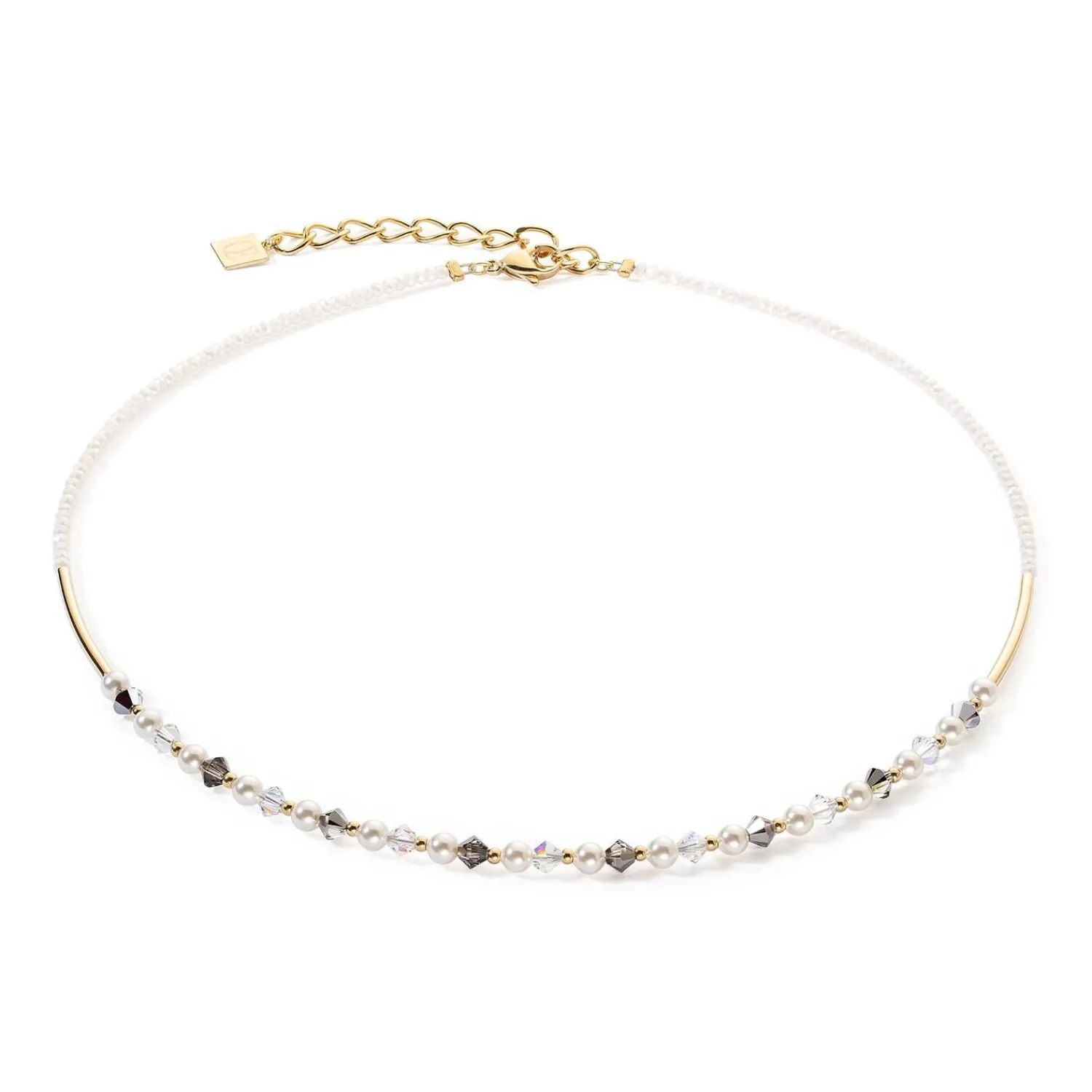 princess_pearls_halskette_0.webp COEUR DE LION Princess Pearls Halskette Grau-Kristall- Kristallhalsketten