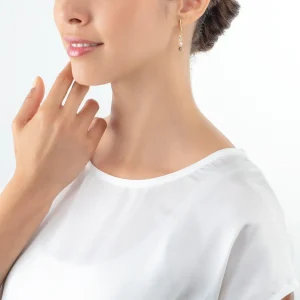 COEUR DE LION Princess Pearls Ohrringe in Grau-Kristall- Ohrstecker