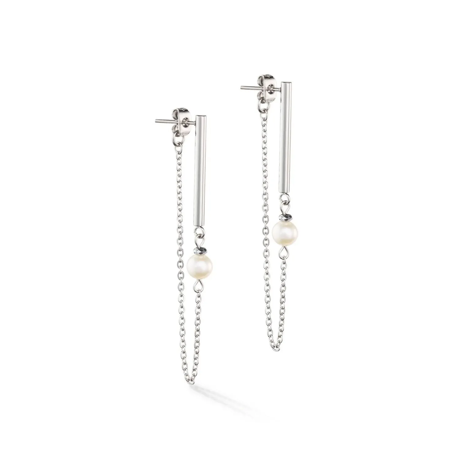 solitrswasserperlenohrrin_0-2.webp COEUR DE LION Solitär-Süßwasserperlen-Ohrringe aus Silber- Wasserfall-Ohrringe