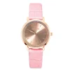 COEUR DE LION Uhr Round Pastel Lovers Roségold Armband Leder Rosa- Uhren