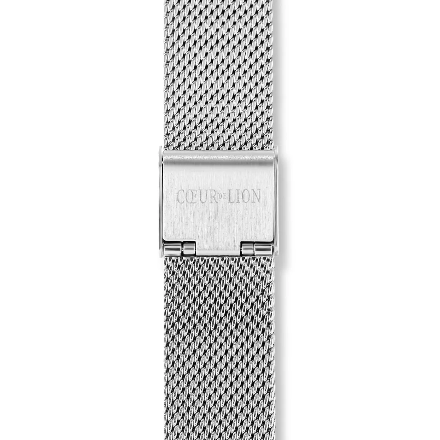 uhr_rund_silber_sunray_mi_6.webp COEUR DE LION Uhr Rund Silber Sunray Milanaise Edelstahl- Uhren